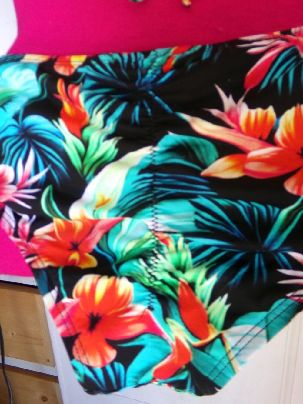 Body Glove Tropical Print Bikini Sz L - Picture 7 of 7